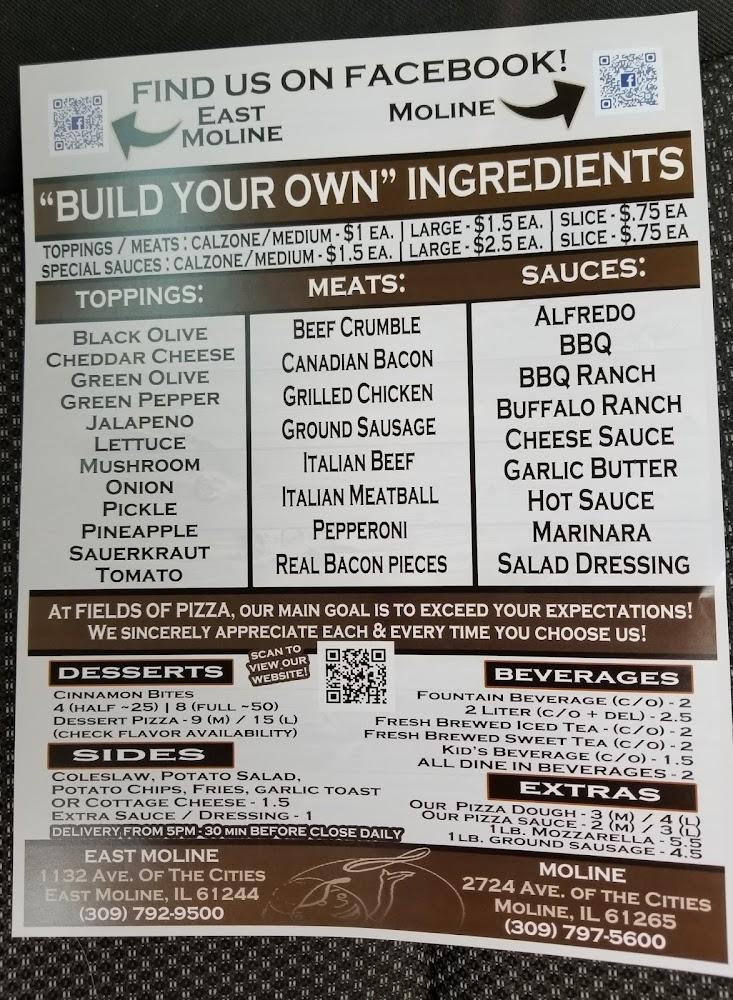 Quad City Pizza Company - Moline Menu image 3
